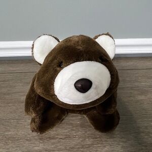 Gund Bear Plush Stuffed Animal Toy Brown White Kids Vintage 1980